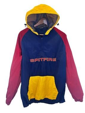 🔥 Spitfire Skateboarding Jacket Grunge Streetwear